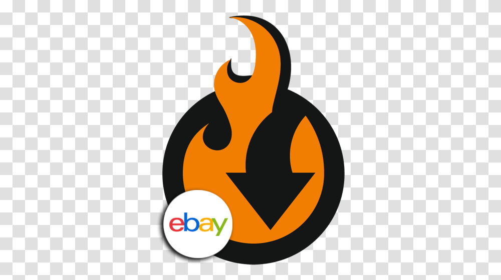Ebay Integration Add Fire Import Export Logo, Symbol, Halloween, Flame Transparent Png