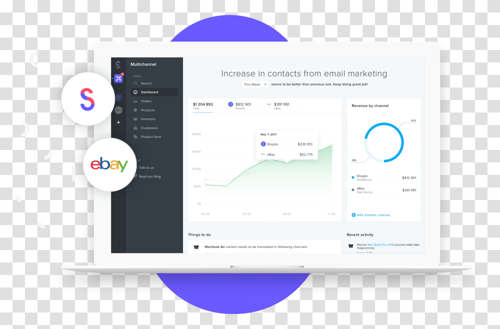 Ebay Integruje Si Z Shoplo Ebay, File, Electronics, Computer Transparent Png