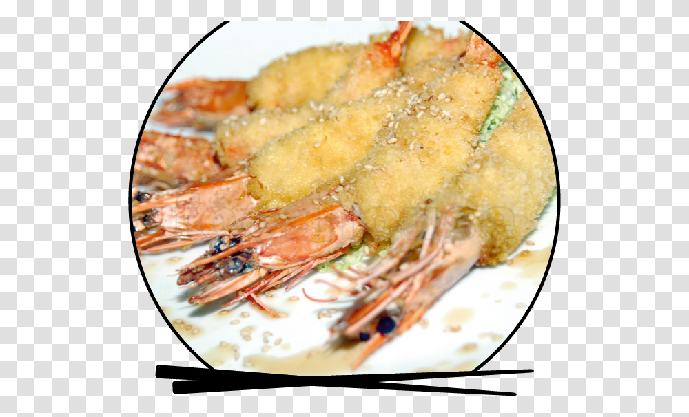Ebi Tempura Dish, Shrimp, Seafood, Sea Life, Animal Transparent Png