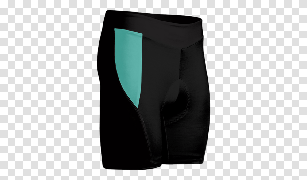Ebony Women's Aqua Black Label Shorts Board Short, Spandex, Pants, Thigh Transparent Png