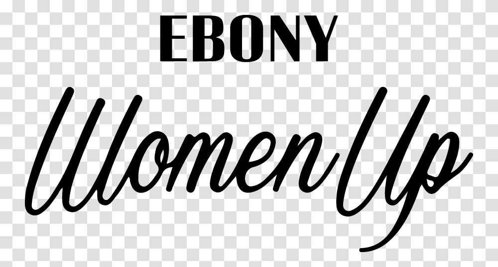 Ebony Women Up Ebony, Letter, Handwriting, Label Transparent Png