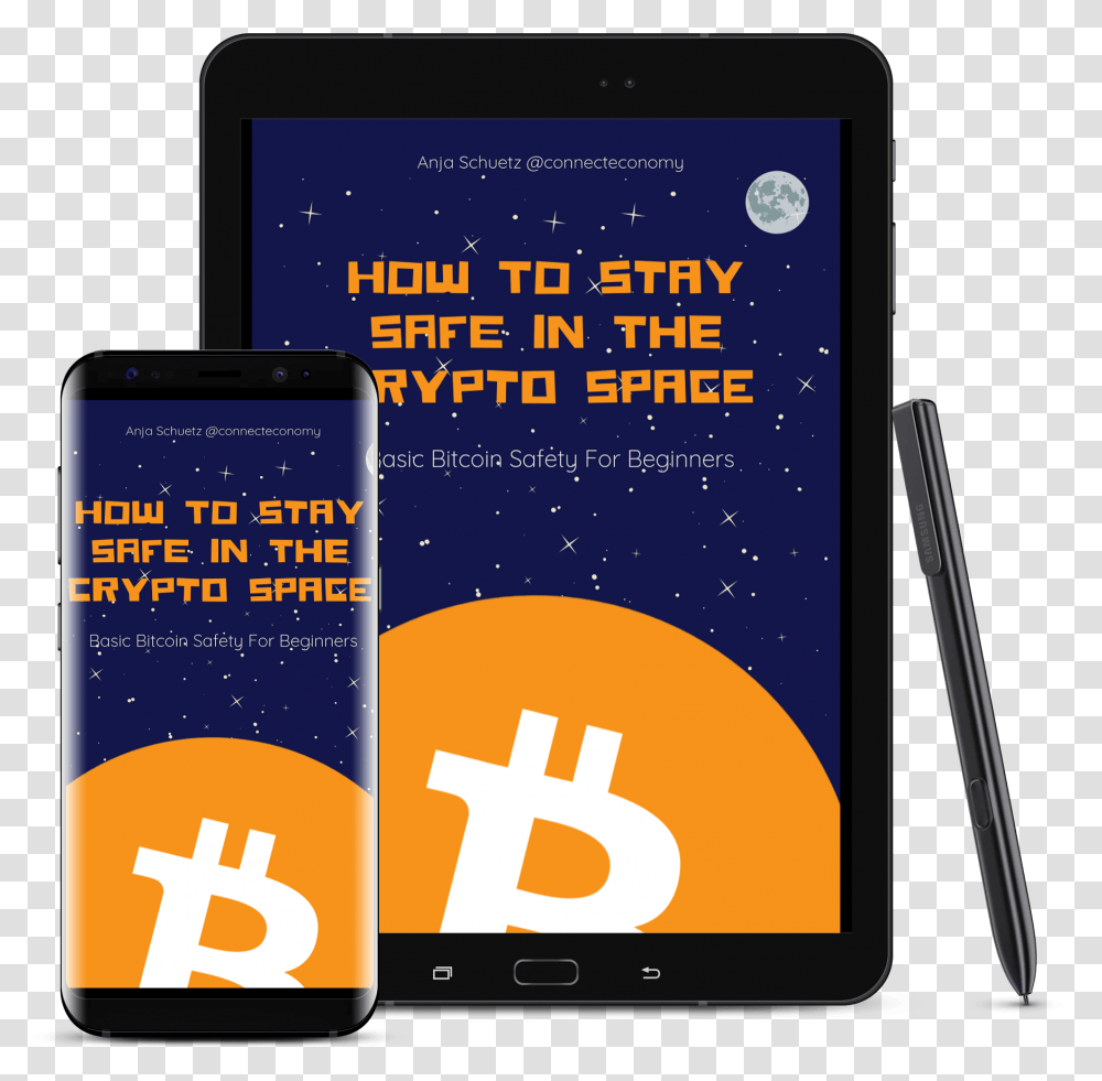 Ebook Bitcoin Safe Crypto Space Mobile Phone, Electronics, Advertisement, Computer Transparent Png