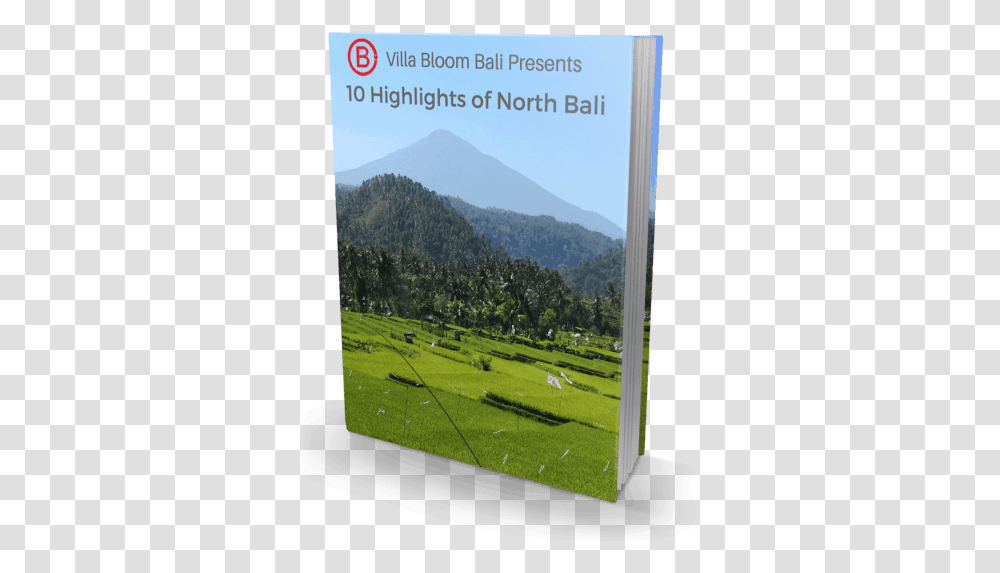 Ebook Cover Villa Bali Lovina Grass, Nature, Outdoors, Field, Countryside Transparent Png