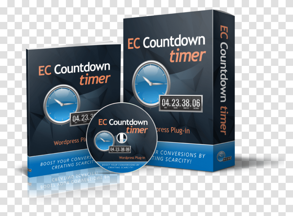 Ec Countdown Timer Graphic Design, Disk, Label, Dvd Transparent Png