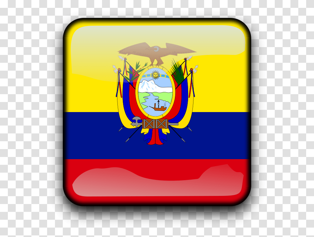 Ec Flags Icon Svg Clip Arts Ecuador Information, Logo, Trademark, Emblem Transparent Png