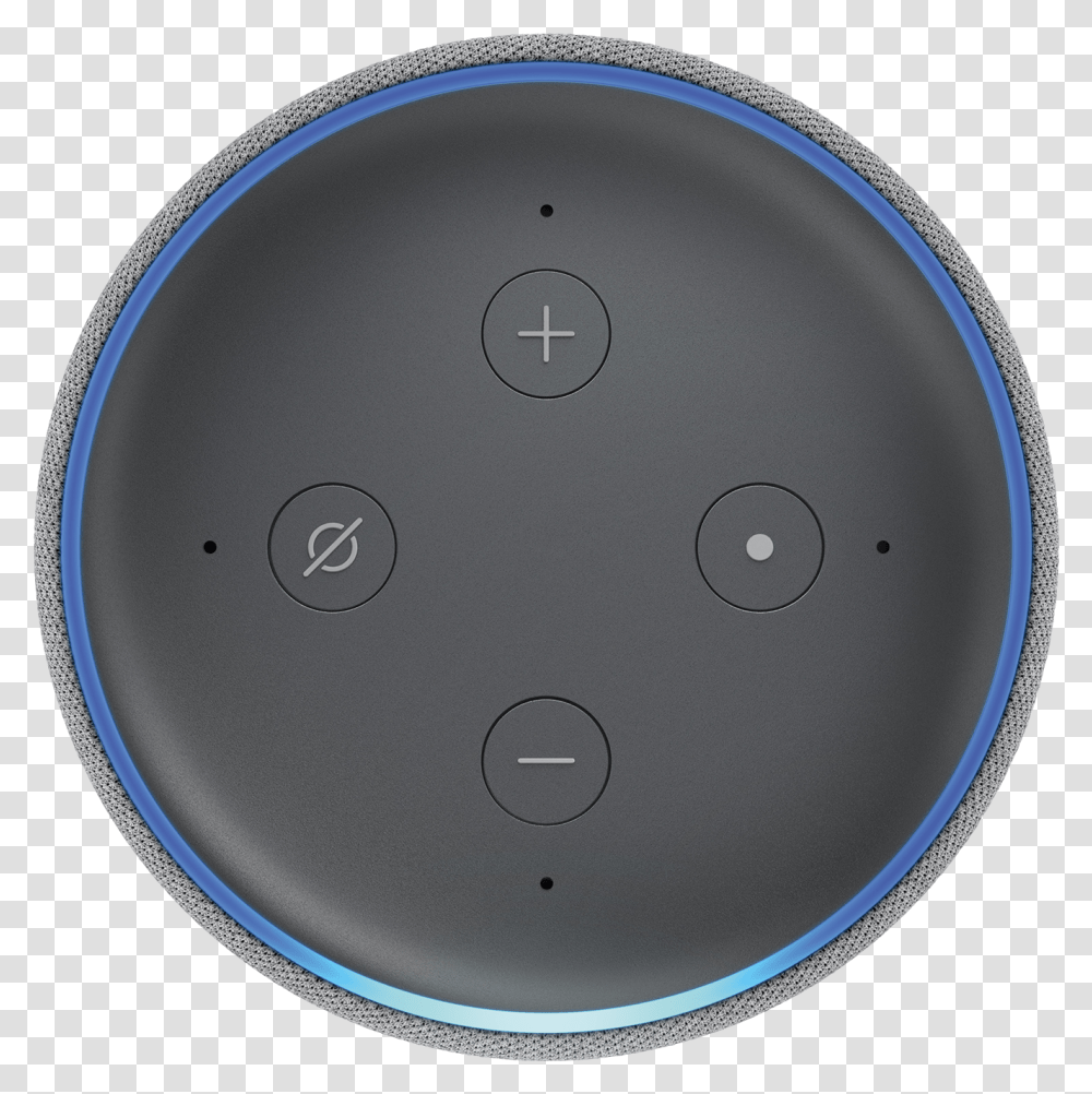 Echo Dot, Disk, Electronics, Speaker, Audio Speaker Transparent Png
