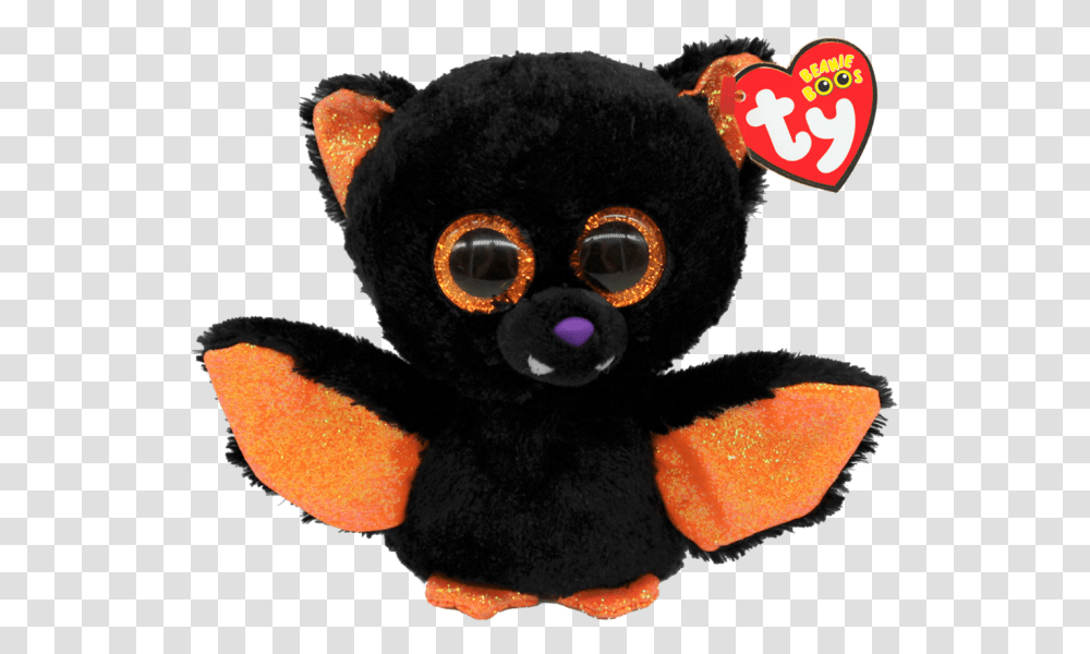 Echo The Bat Halloween Regular Beanie Boo, Plush, Toy Transparent Png