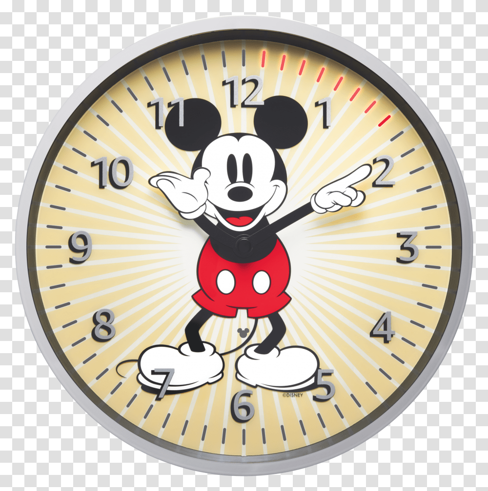 Echo Wall Clock Mickey Mouse, Analog Clock, Clock Tower, Architecture, Building Transparent Png