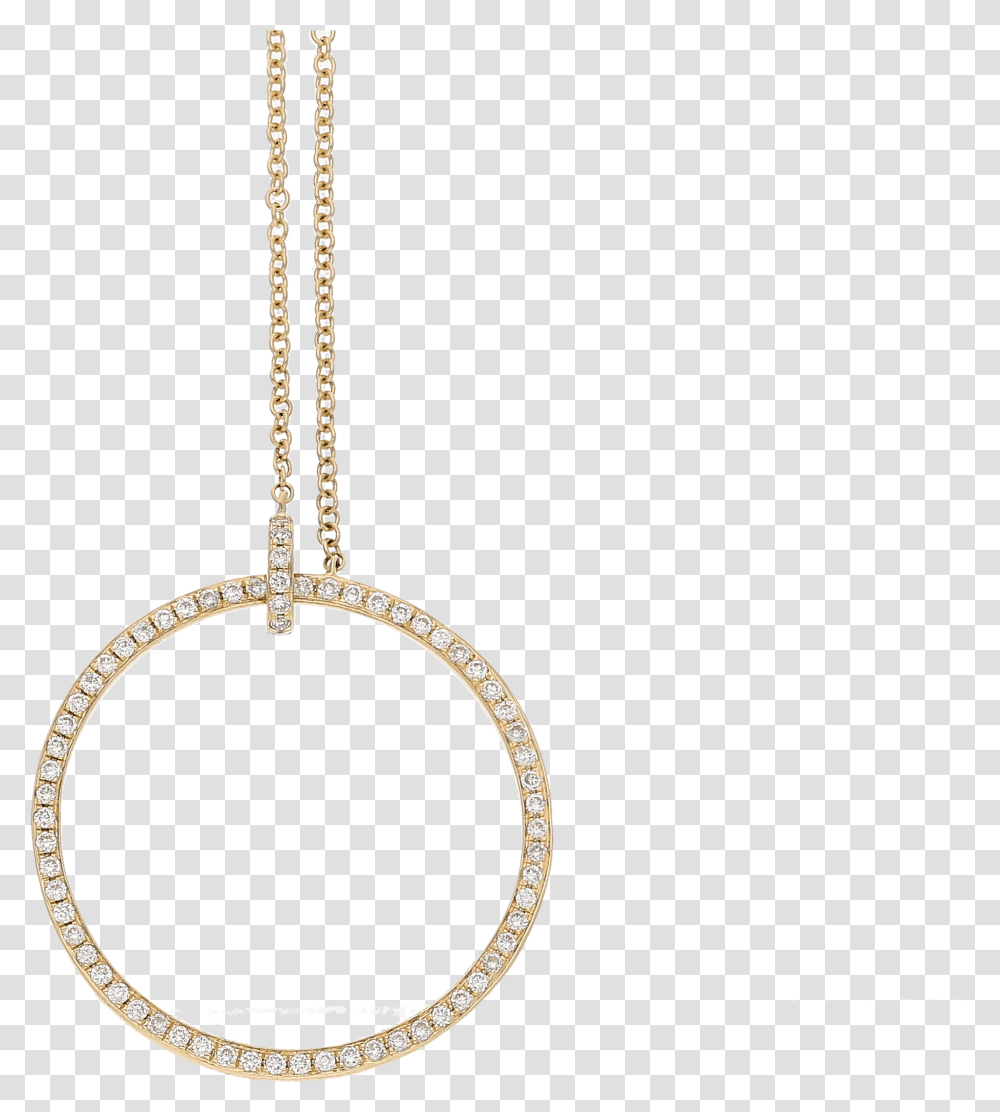 Eclipse 14ct Yellow Gold Diamond Large Circular Necklace Bracelet, Locket, Pendant, Jewelry, Accessories Transparent Png