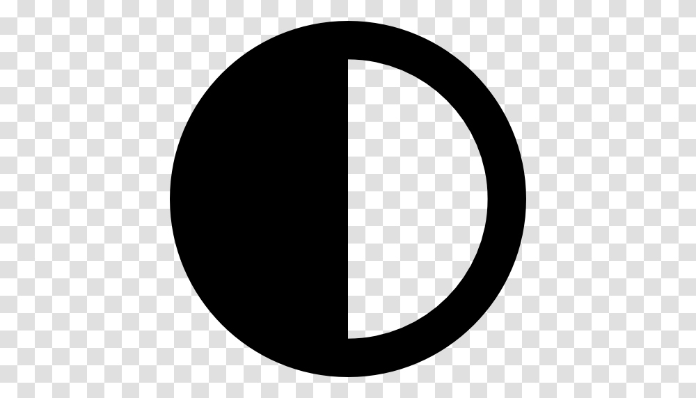 Eclipse Clipart Half Moon, Gray, World Of Warcraft Transparent Png