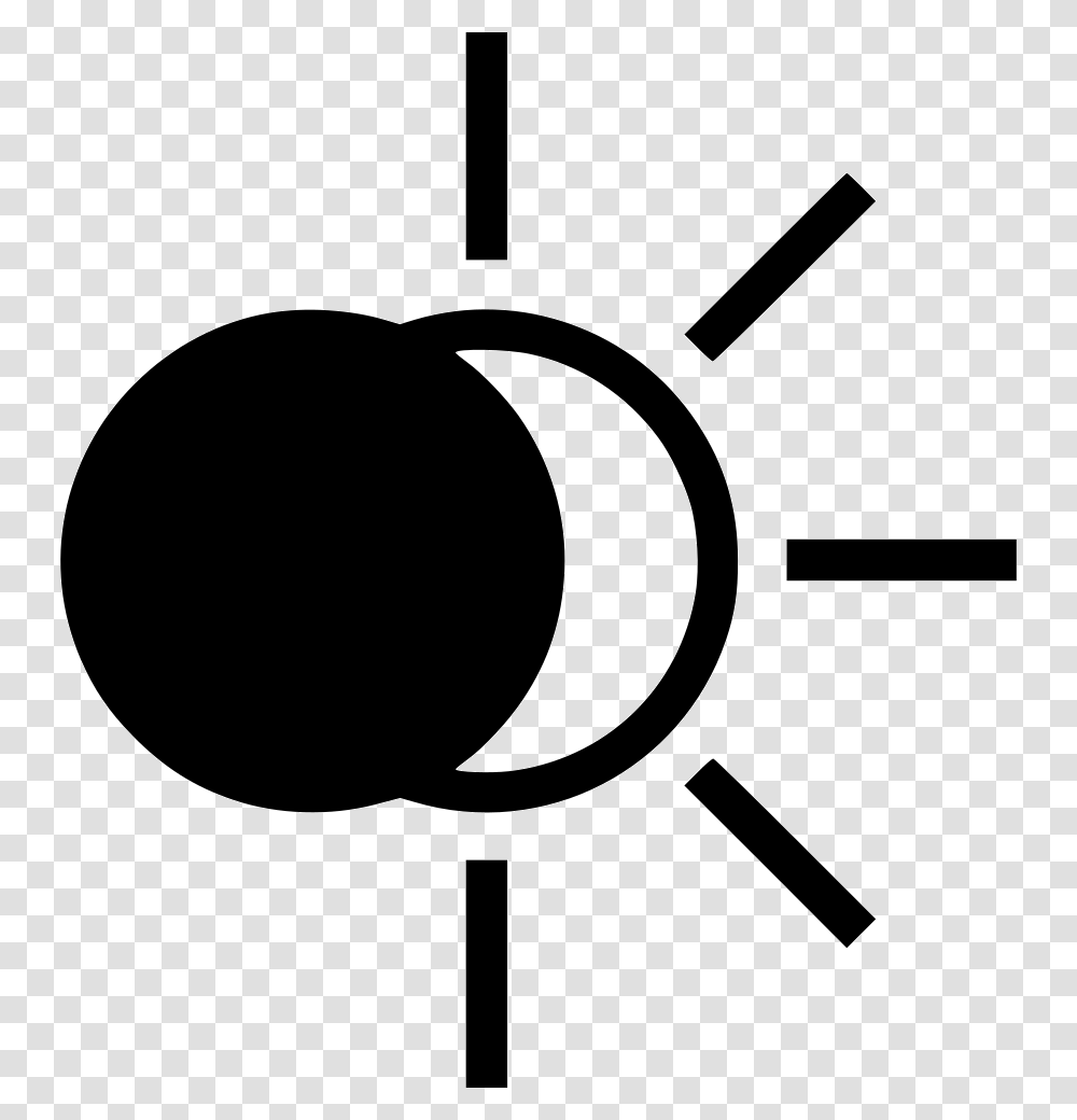 Eclipse Icon, Stencil, Number Transparent Png