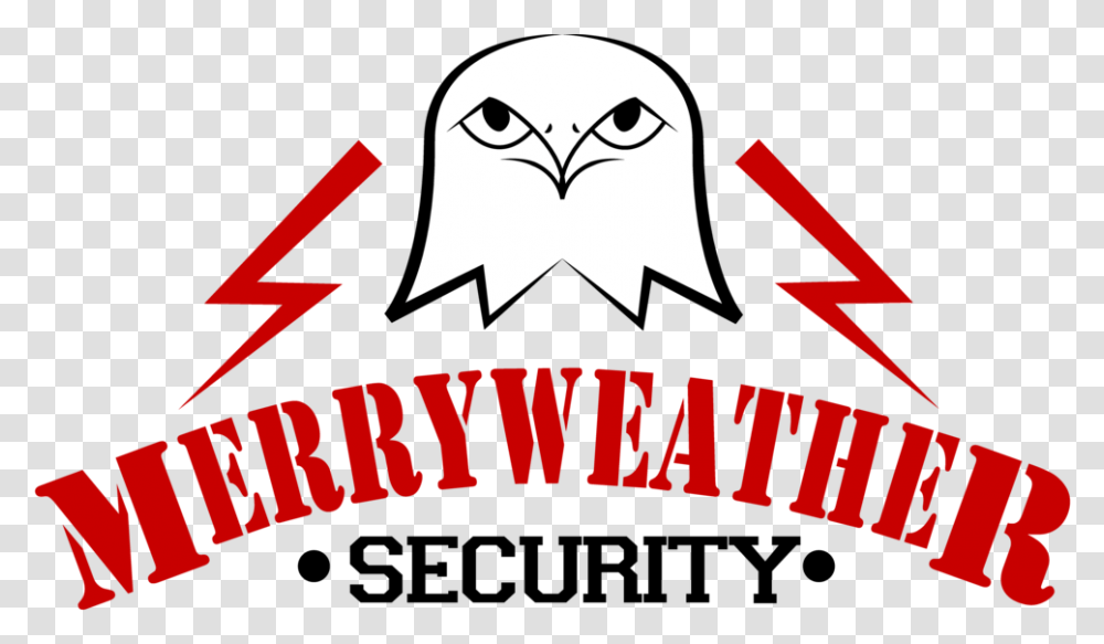 Eclipse Rp Gta V Roleplaying Server Merryweather Security Consulting Logo, Symbol, Eagle, Bird, Animal Transparent Png