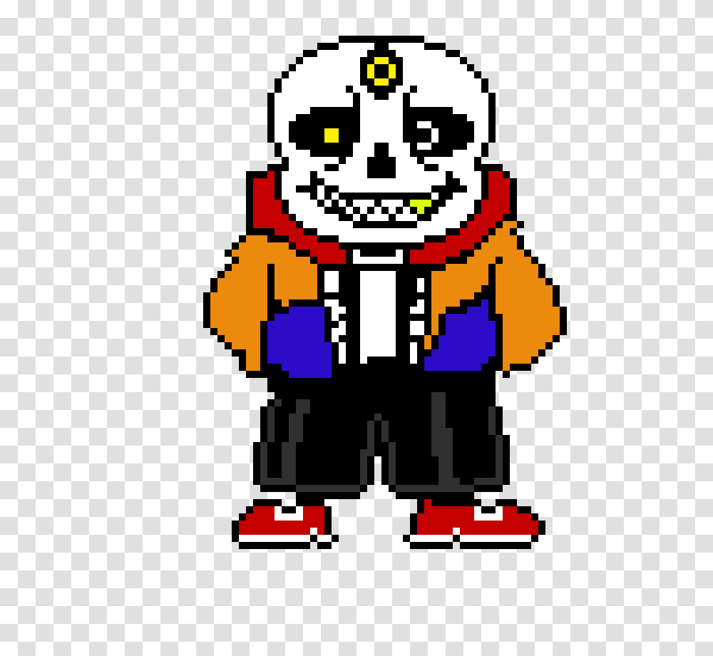 Eclipsetale Sans Pixel Art Maker, Robot Transparent Png