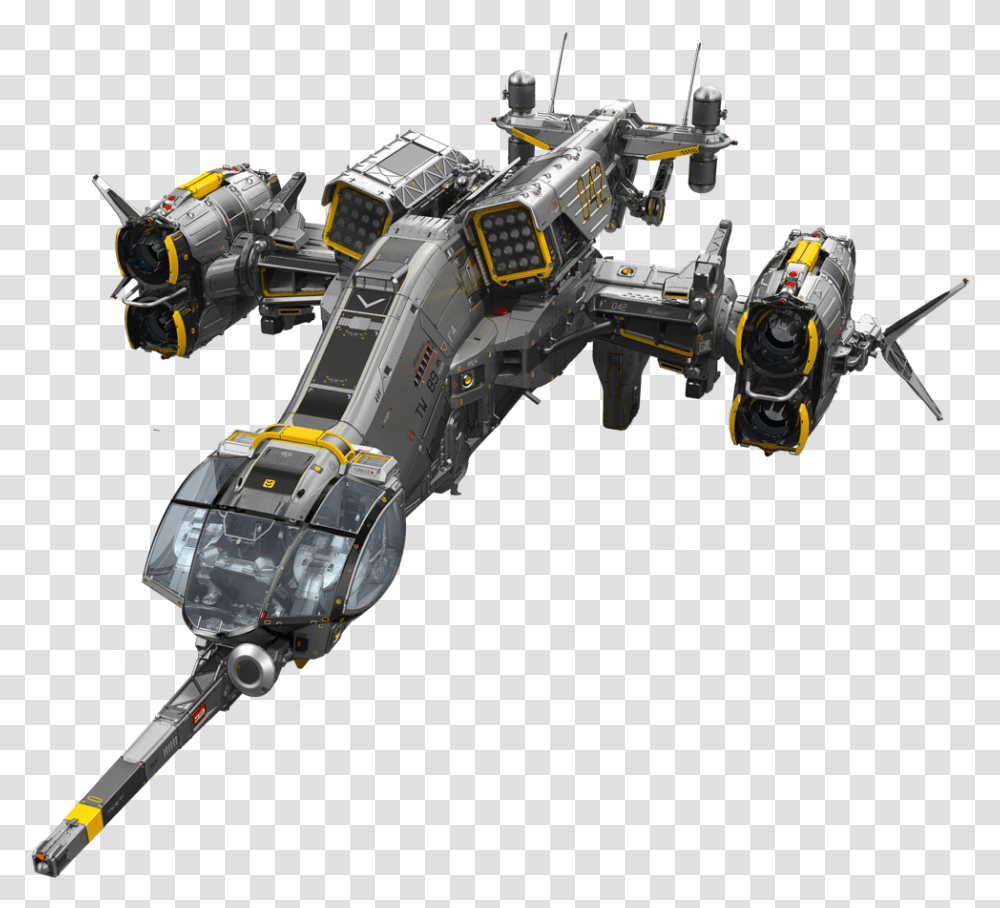 Ecm Sci Fi Ship Background, Toy, Spaceship, Aircraft, Vehicle Transparent Png