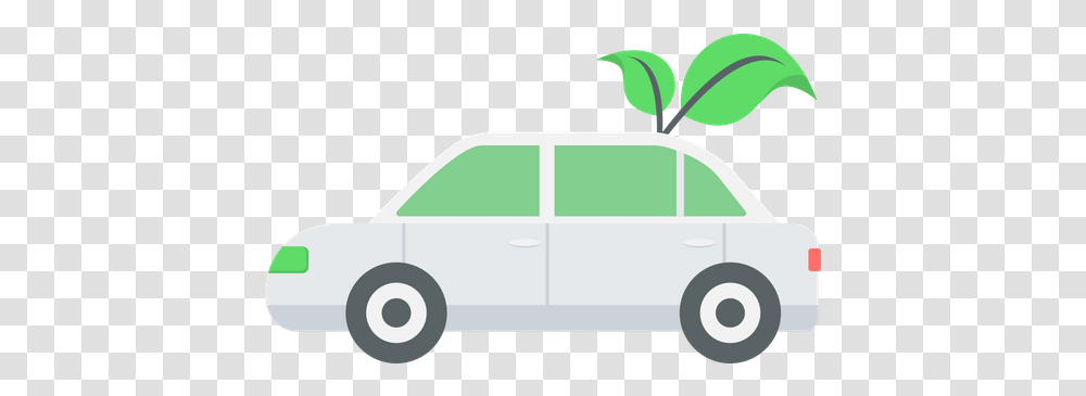 Eco Car Icon Of Flat Style Available In Svg Eps Ai City Car, Vehicle, Transportation, Automobile, Sedan Transparent Png