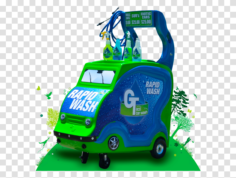 Eco Carwash, Ambulance, Van, Vehicle, Transportation Transparent Png
