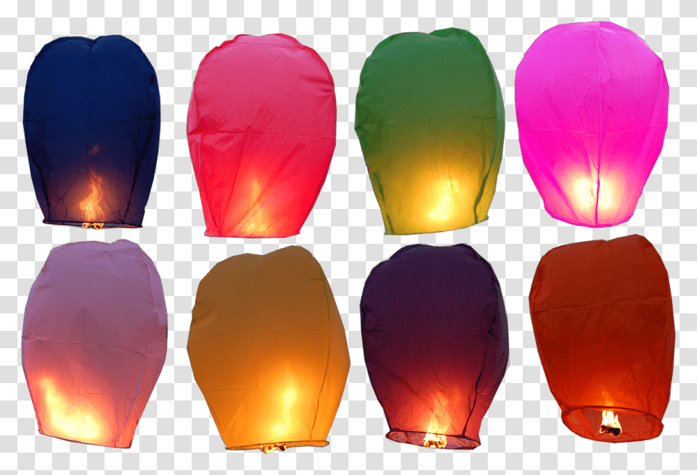 Eco Color Sky Lantern Sky Lanterns, Lamp, Clothing, Apparel, Lampshade Transparent Png