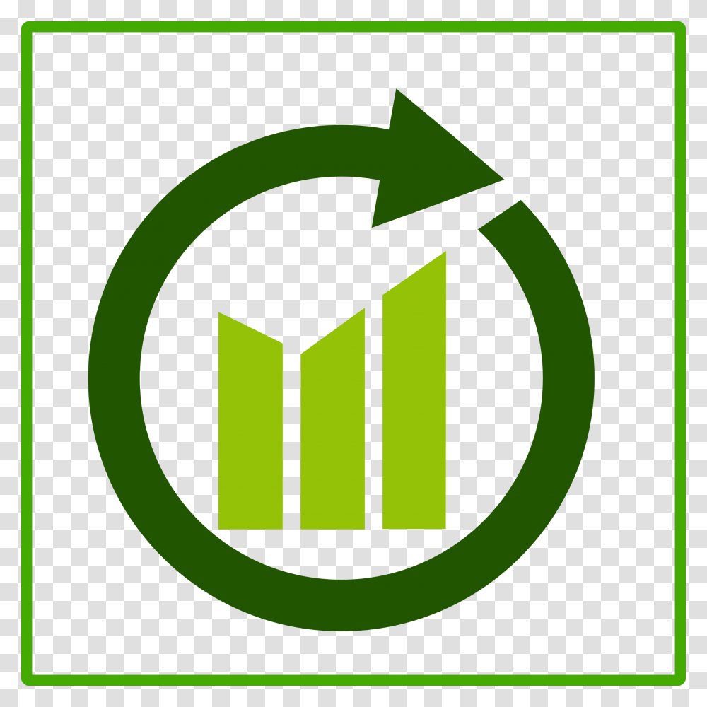 Eco Green Growth Icon Icons, Recycling Symbol, Logo, Trademark Transparent Png