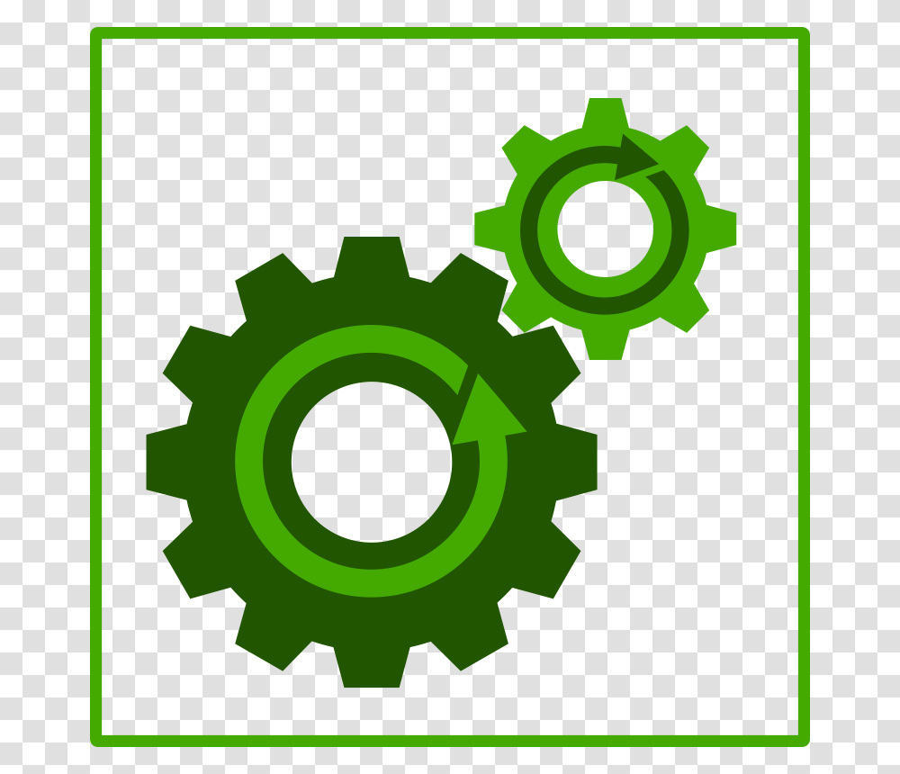 Eco Green Recyling Work Icon, Tool, Machine, Gear, Poster Transparent Png