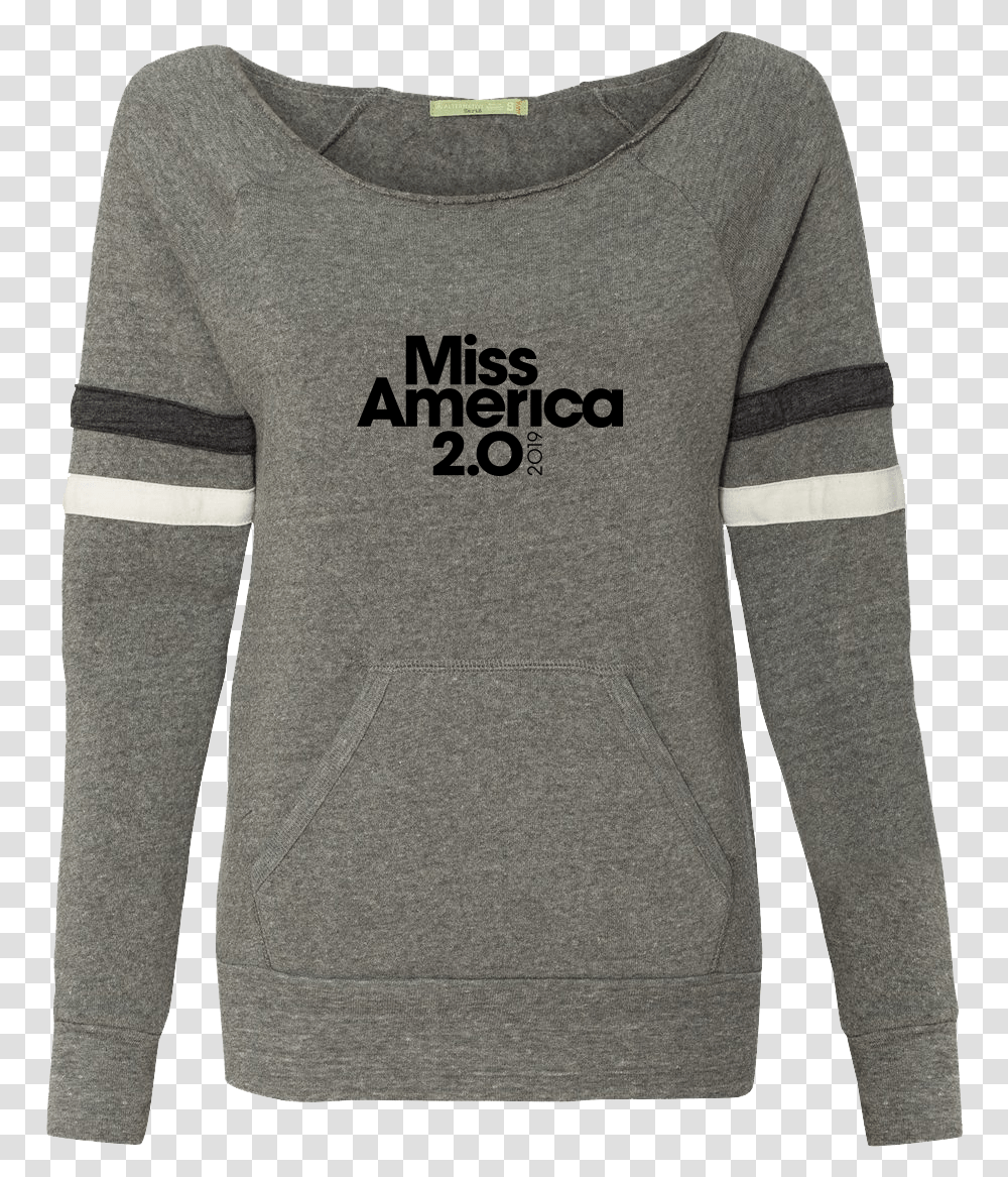 Eco Grey Striped Logo Sweatshirt Sweater, Clothing, Apparel, Sleeve, Long Sleeve Transparent Png