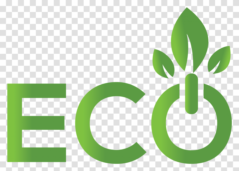 Eco Logo Design Eco Logo, Green, Symbol, Plant, Text Transparent Png