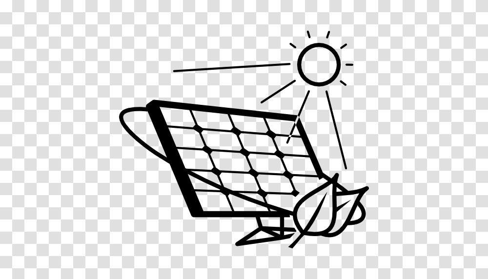Eco Solar Panel Under Bright Sun, Basket, Drying Rack Transparent Png