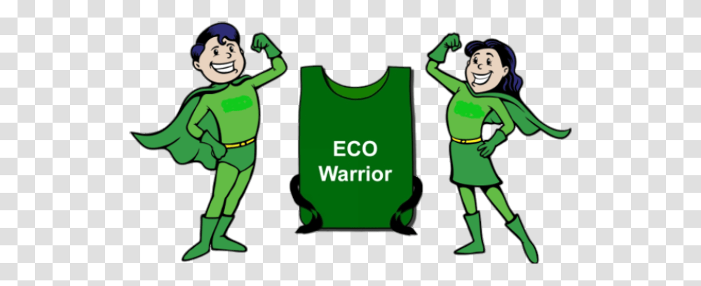 Eco Warriors, Bib, Person, Human, Green Transparent Png