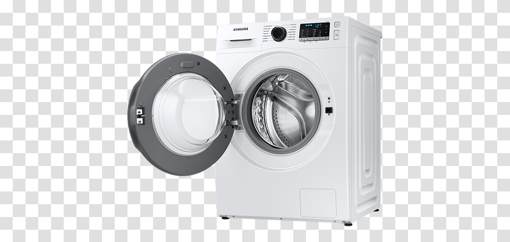 Ecobubble Washing Machine 8kg 1400rpm Circulo Rojo Y Blanco, Dryer, Appliance, Washer Transparent Png