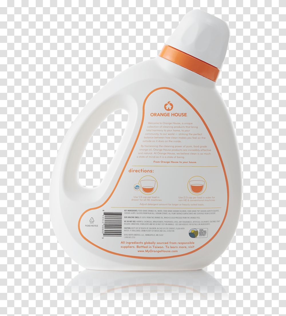 Ecocert Natural Detergent Download Plastic Bottle, Label, Bowl Transparent Png