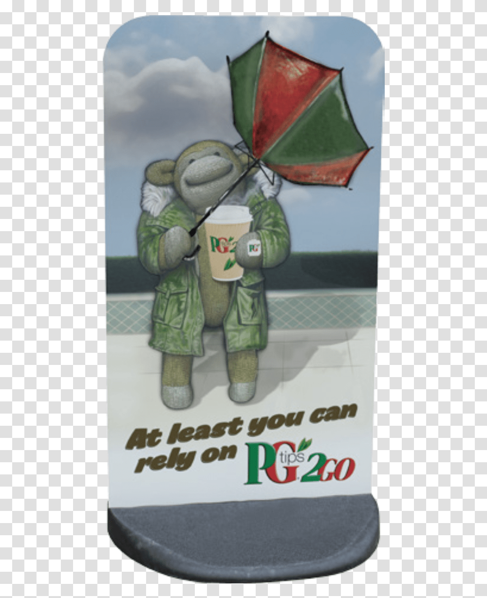 Ecoflex 2 Pavement Sign Pg Tips, Figurine, Outdoors, Toy, Nature Transparent Png