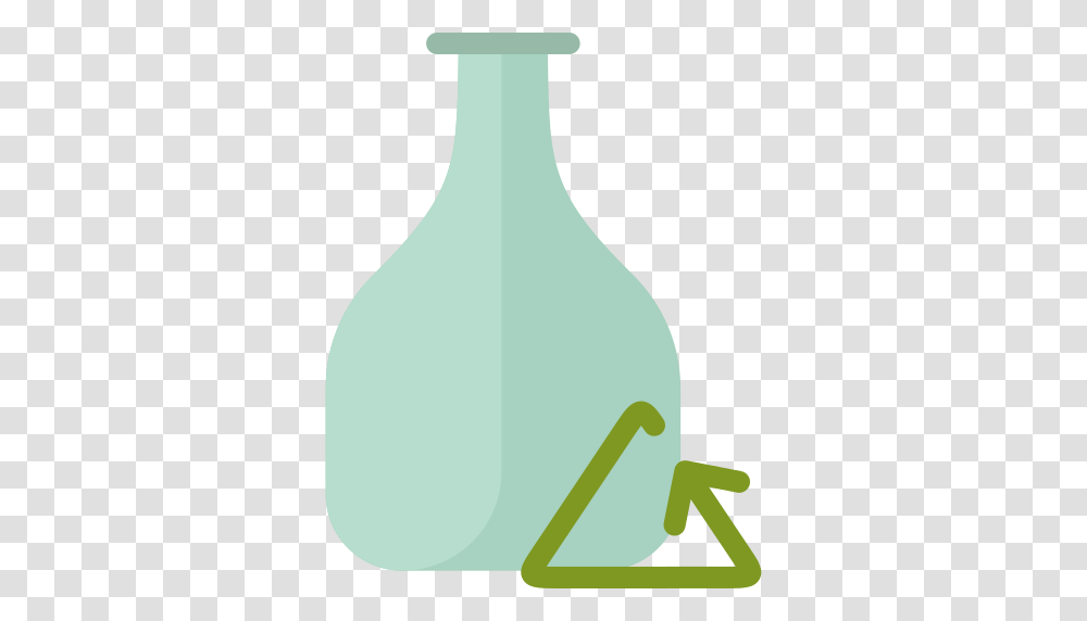 Ecologism Recycle Icon, Vase, Jar, Pottery, Potted Plant Transparent Png