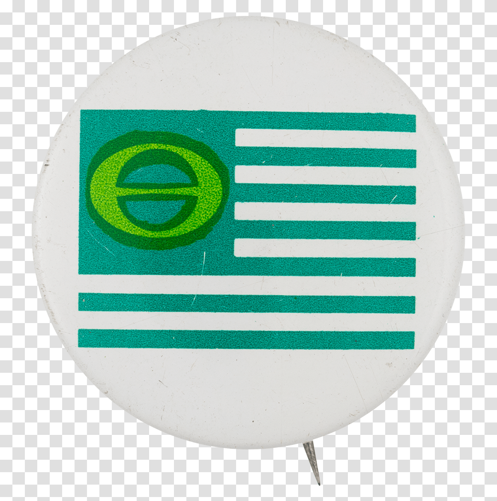 Ecology American Flag Cause Button Museum Circle, Logo, Trademark, Badge Transparent Png