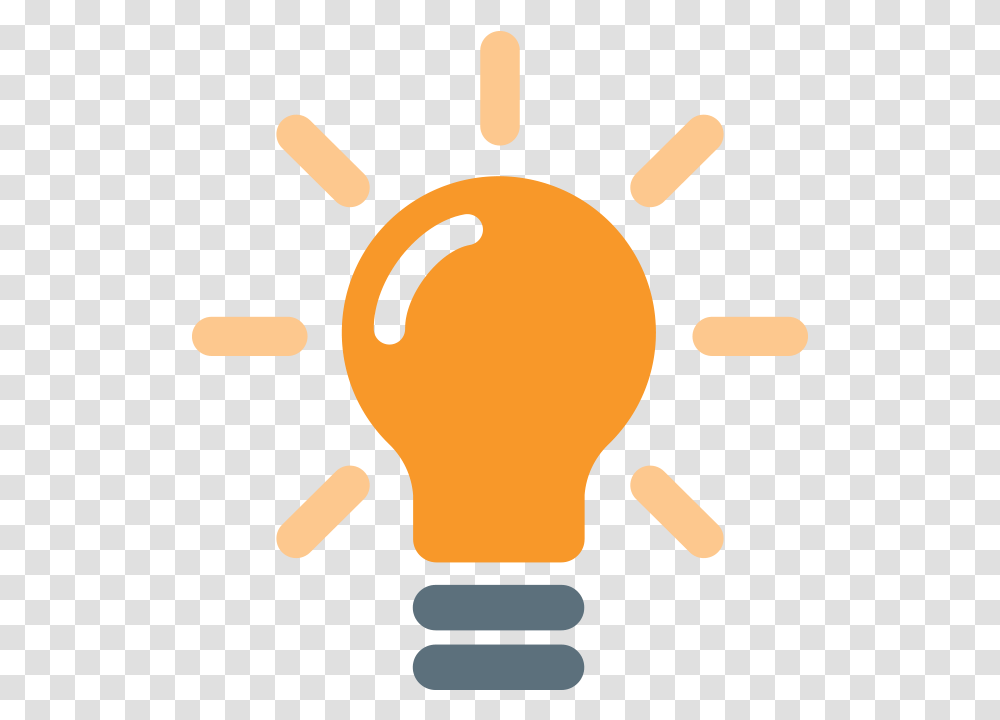 Ecommerce Awareness Icon Orange Knowledge, Light, Lightbulb Transparent Png