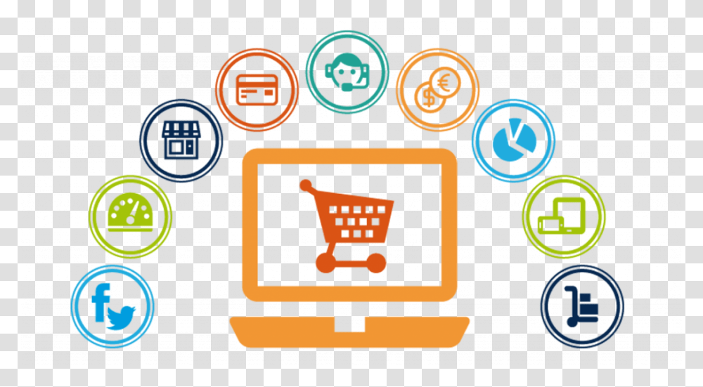 Ecommerce Benefits, Label, Shopping Cart Transparent Png
