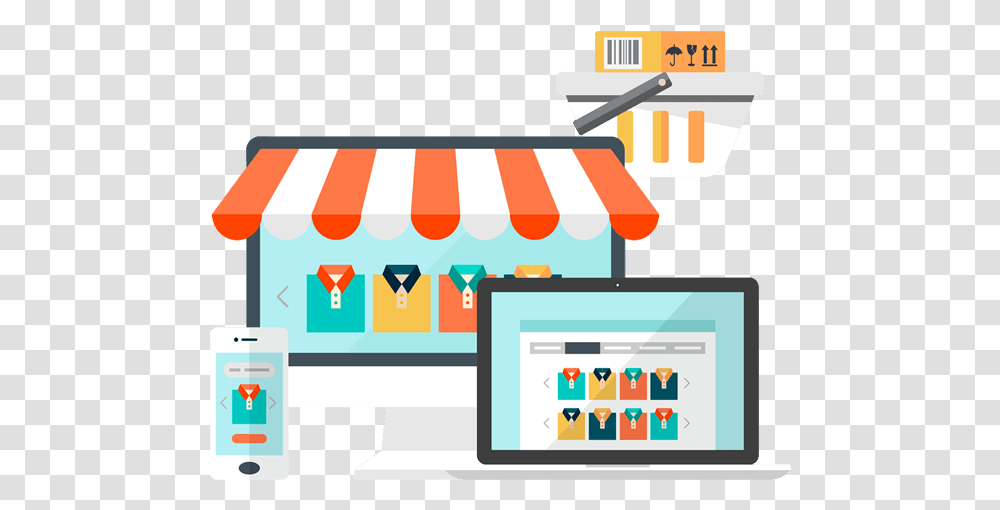 Ecommerce Facebook Vs Website, Computer, Electronics, Awning, Canopy Transparent Png