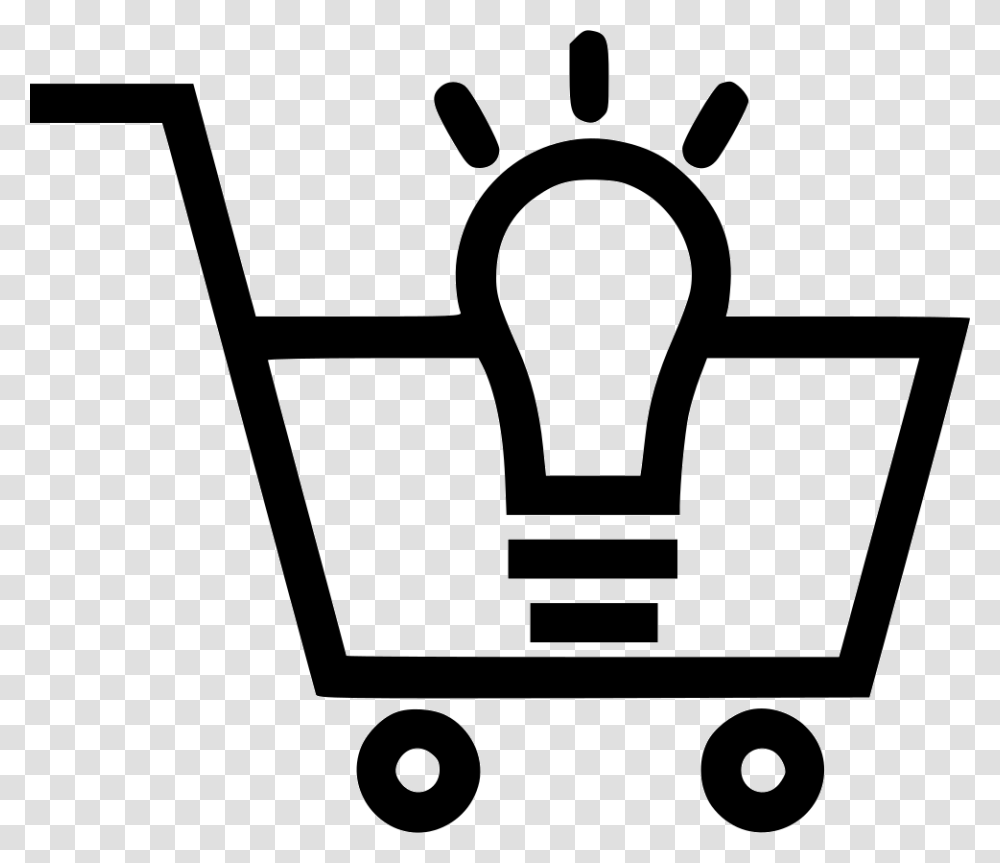 Ecommerce Solutions Ecommerce Solutions Icon, Light, Lawn Mower, Tool, Stencil Transparent Png