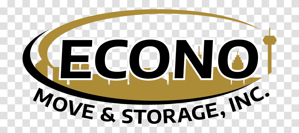 Econo Move And Storage Inc Econo Moving And Storage, Label, Word, Sticker Transparent Png