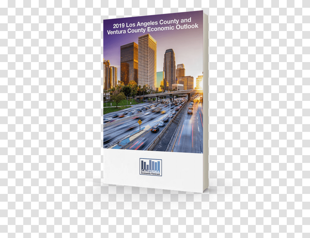 Economic Outlook Book Time Is It In Los Angeles California, Advertisement, Poster, Road, Metropolis Transparent Png