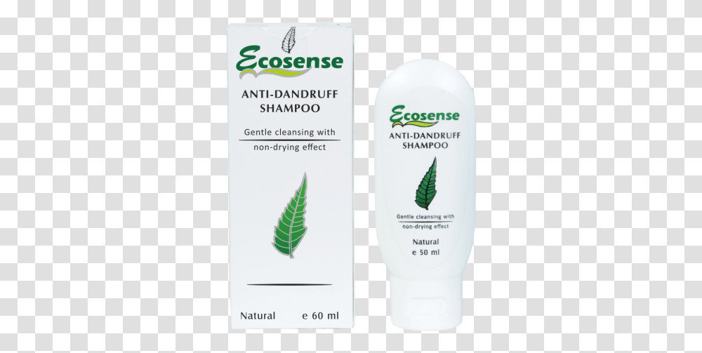 Ecosense Anti Dandruff Shampoo Needl Cosmetics, Bottle, Deodorant, Aftershave Transparent Png