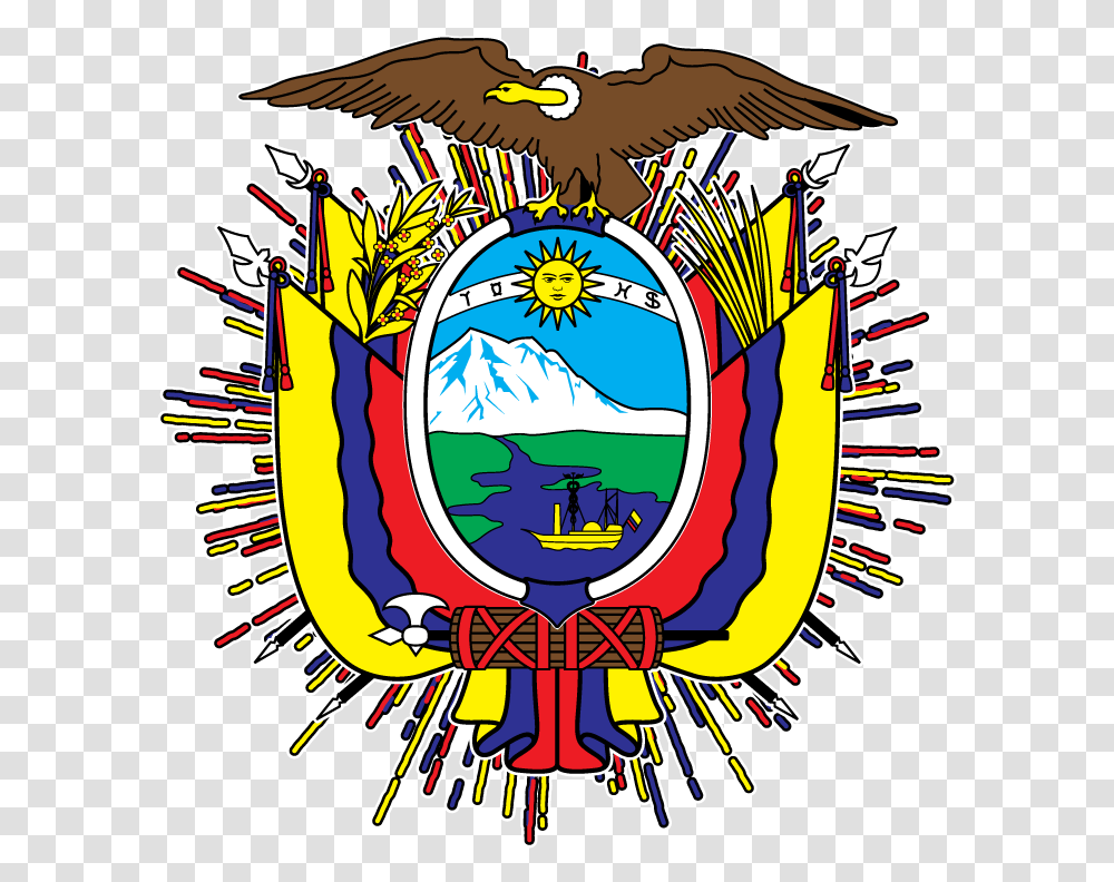 Ecuador Coat Of Arms Emblem, Logo, Trademark Transparent Png