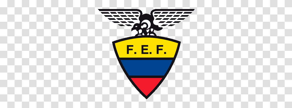 Ecuador Ecuador Football Logo, Symbol, Plectrum, Car, Vehicle Transparent Png