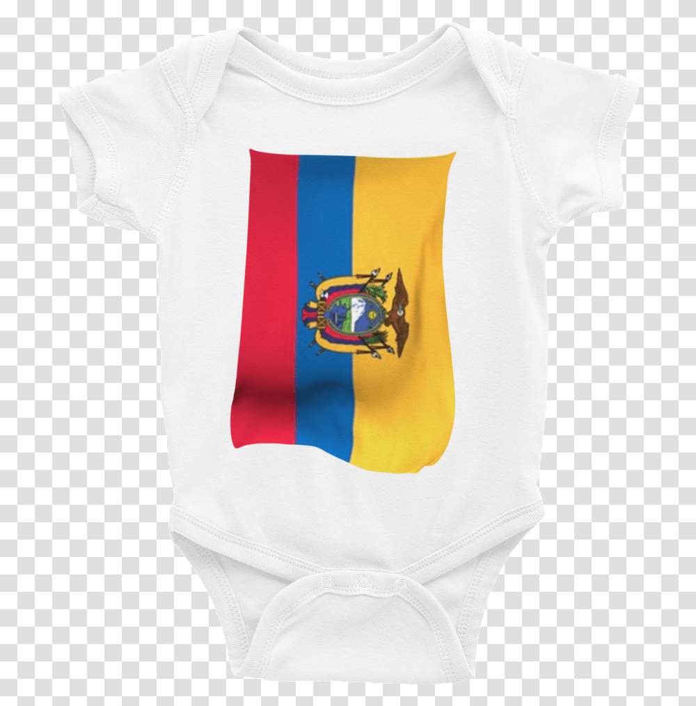 Ecuador Flag, Apparel, T-Shirt, Sleeve Transparent Png