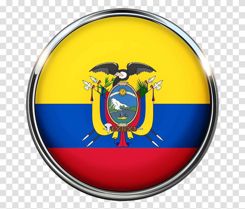 Ecuador Flag, Logo, Trademark, Emblem Transparent Png