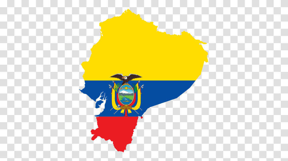 Ecuador Flag Map, Outdoors, Bird, Animal, Person Transparent Png