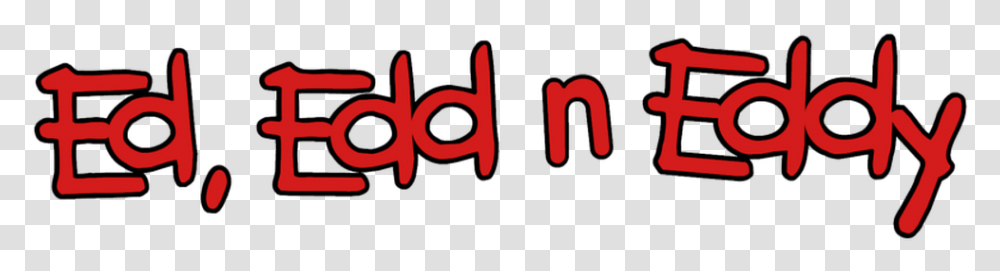 Ed Edd N Eddy Logo Ed Edd N Eddy Title, Word, Alphabet Transparent Png