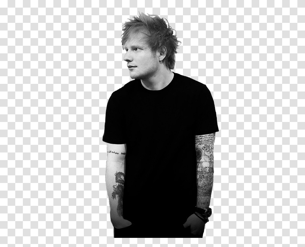 Ed Sheeran South Of The Border Feat Camila Cabello, Skin, Tattoo, Person, Human Transparent Png