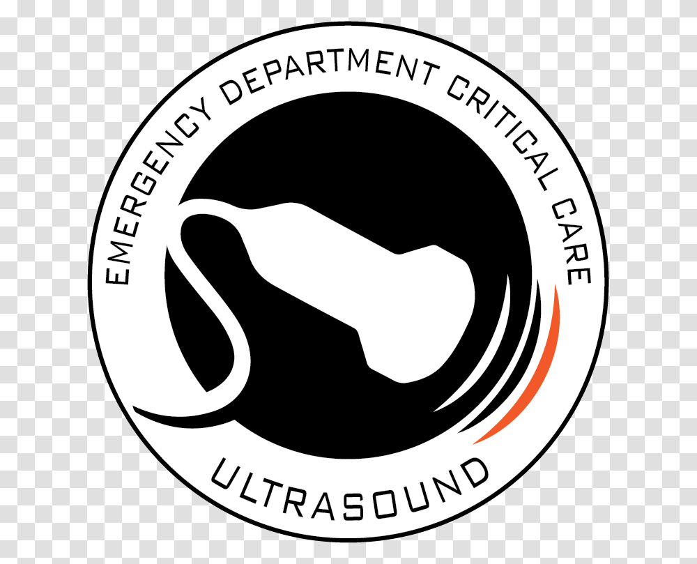 Edccus Logo Circle Divided Into Fourths, Label, Sticker Transparent Png