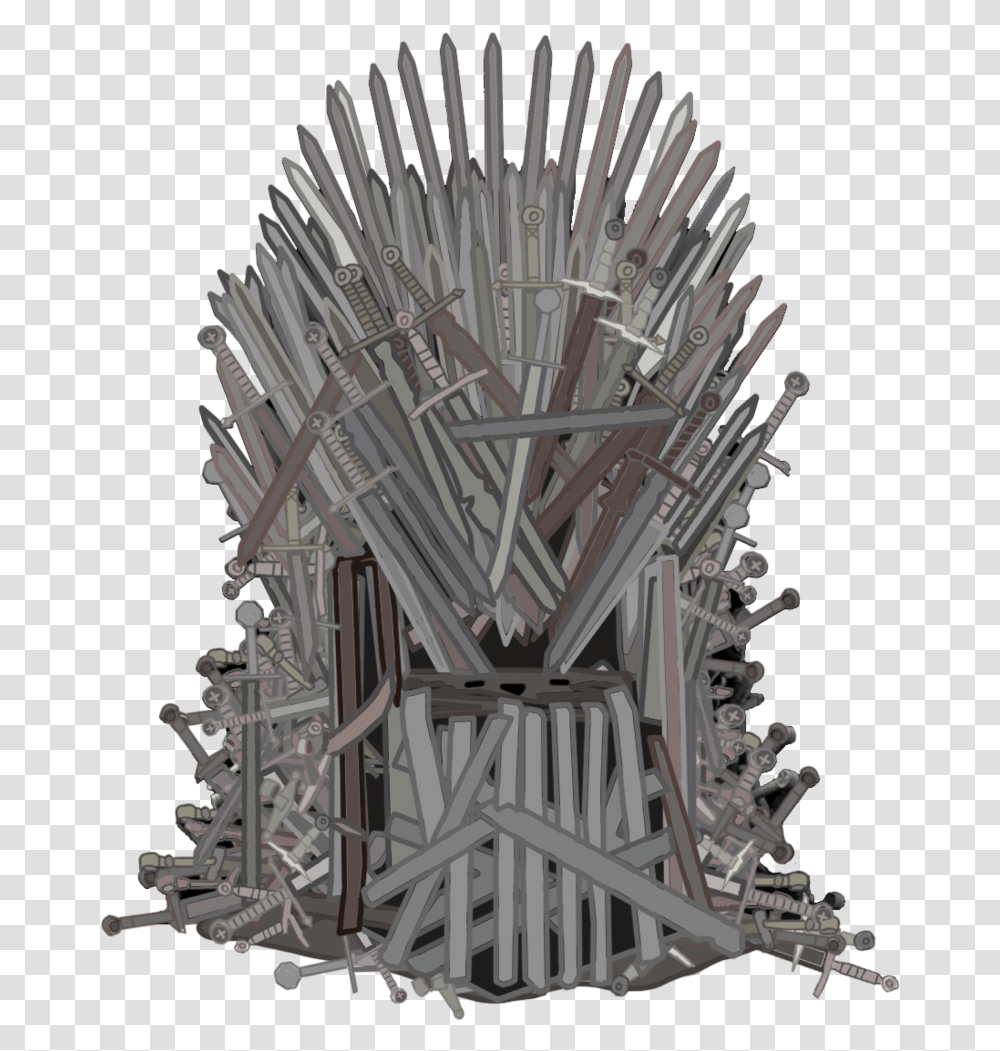 Eddard Stark Iron Throne Drawing Game Game Of Throne Iron Throne, Engine, Motor, Machine Transparent Png