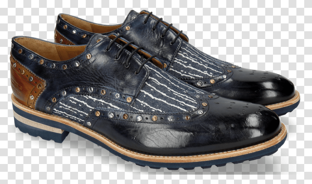 Eddy 27 Navy Denim Lines Rs Blue Melvin & Hamilton Shoe, Clothing, Apparel, Footwear, Sneaker Transparent Png