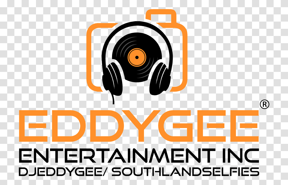 Eddy Gee Entertainment Logo Photo Booth Rental Headphones, Poster, Advertisement, Electronics, Flyer Transparent Png